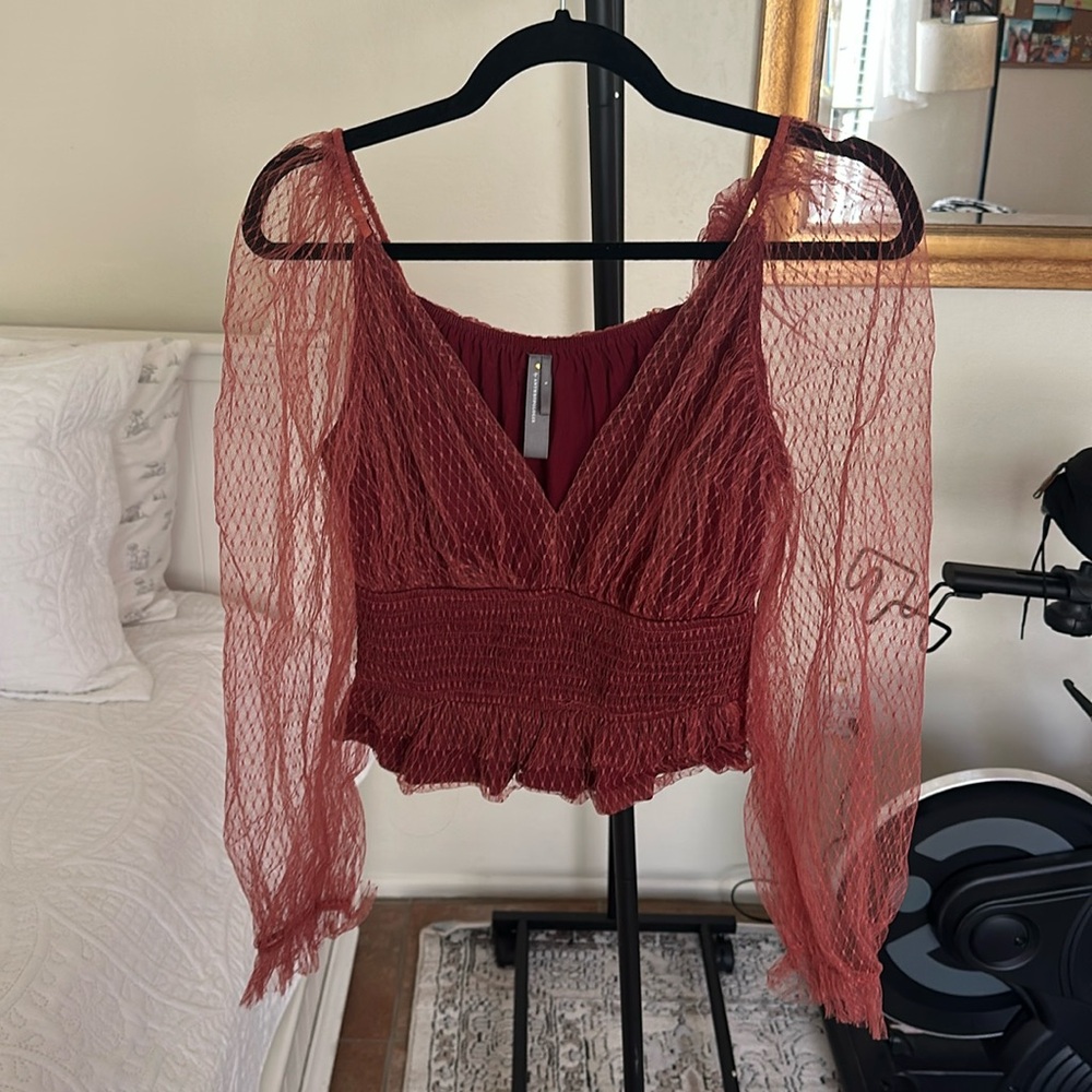 Anthropologie Lace Blouse